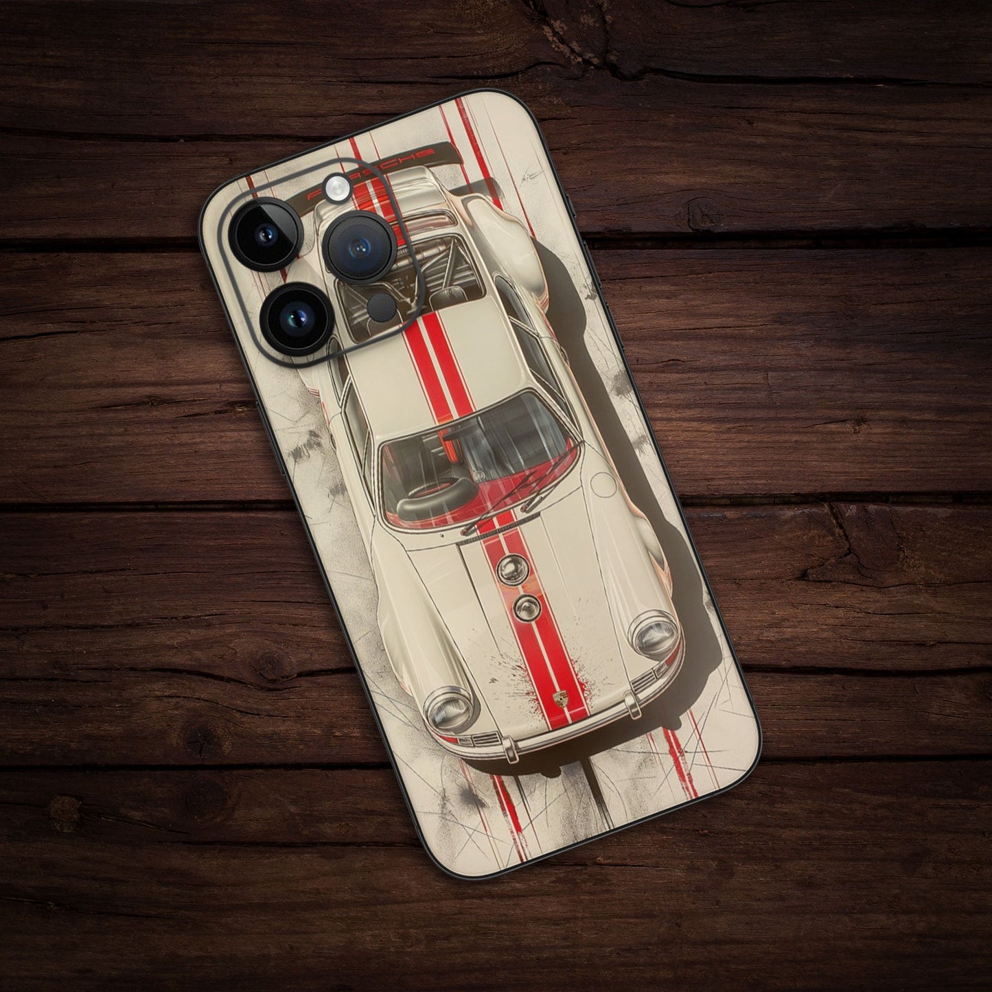 Wrapie Retro Car Mobile Skin