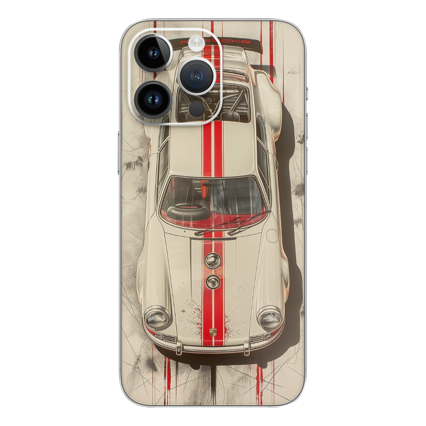 Wrapie Retro Car Mobile Skin