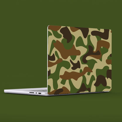 Wrapie Army Green Camouflage Laptop Skin
