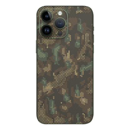 Wrapie Army Cubic Textured Mobile Skin