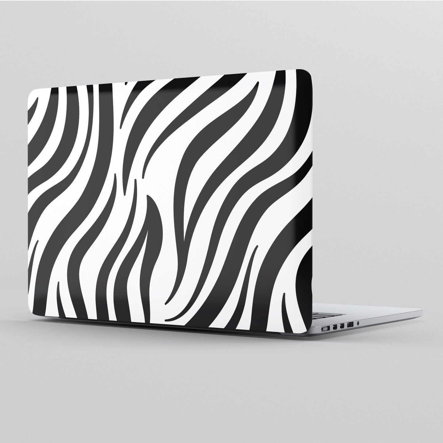 Wrapie Zebra Stripes Printed Art Laptop Skin