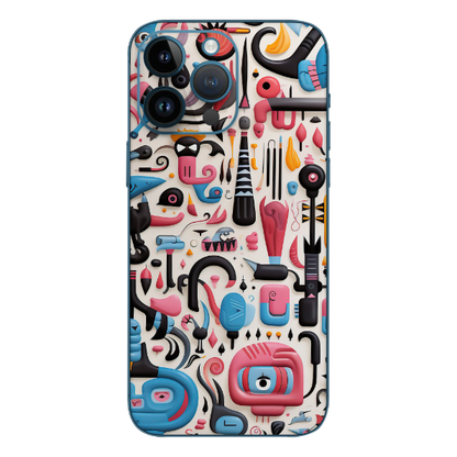 Wrapie Abstract Art Mobile Skin