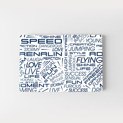 Wrapie Furious Words Laptop Skin