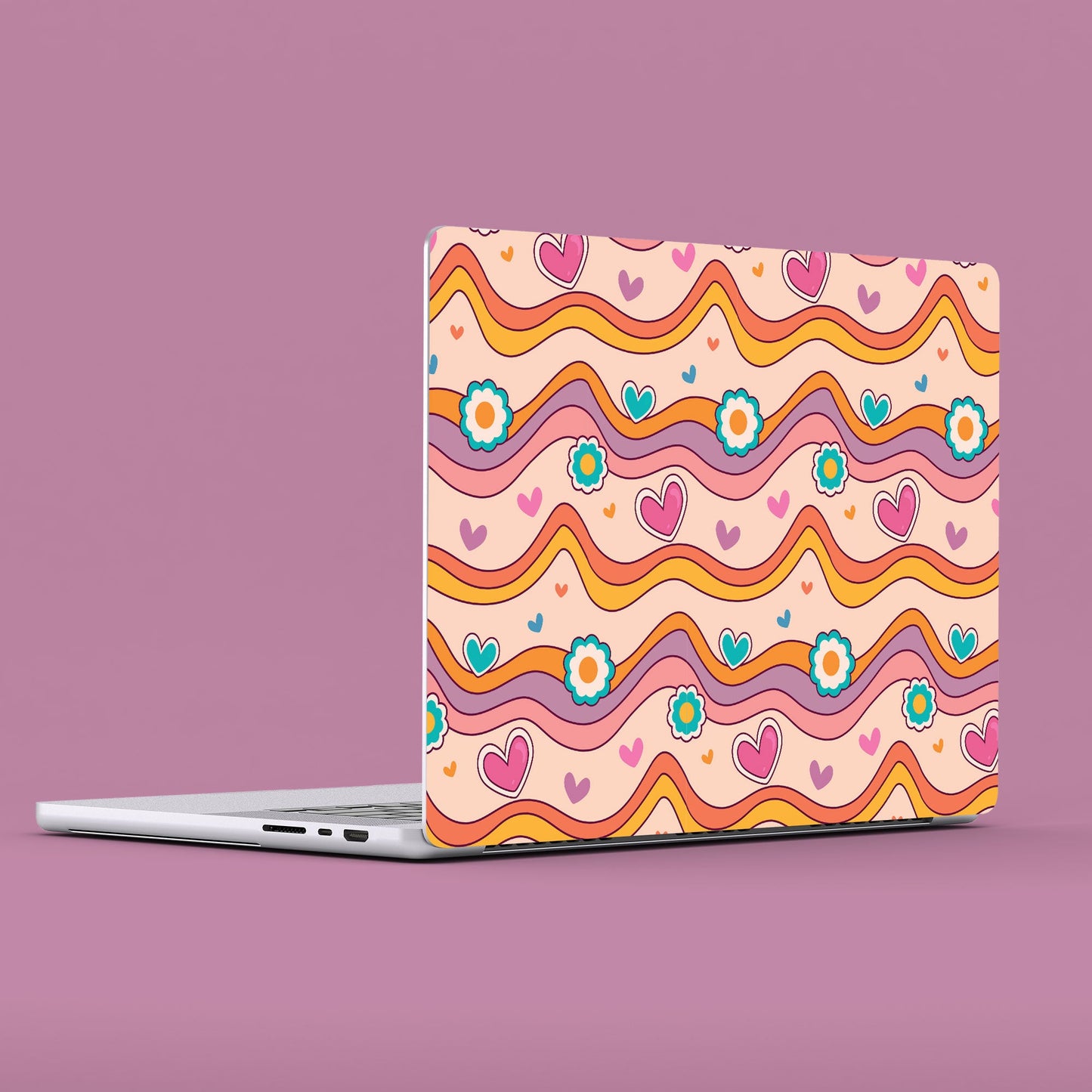 Wrapie Layers Abstract Art Laptop Skin