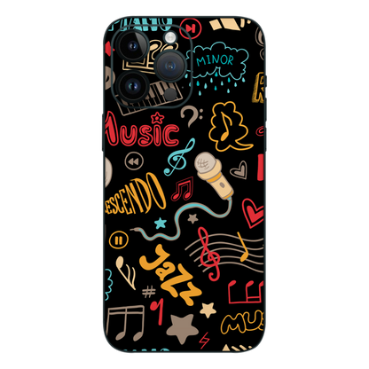 Wrapie Jazz Music Mobile Skin