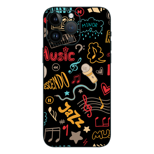 Wrapie Jazz Music Mobile Skin