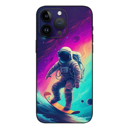 Wrapie Astronaut Space Skating Mobile Skin