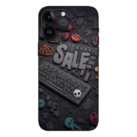 Wrapie Sale Keyboard Illustration Mobile Skin