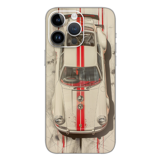 Wrapie Retro Car Mobile Skin