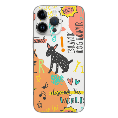 Wrapie Dog Doodle Mobile Skin