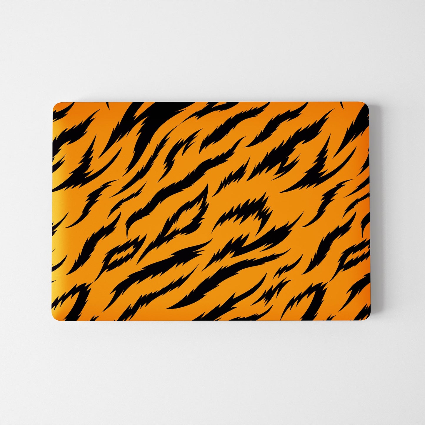 Wrapie Tiger Stripes Printed Art Laptop Skin