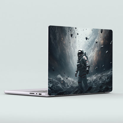 Wrapie Futuristic Astronaut Printed Laptop Skin