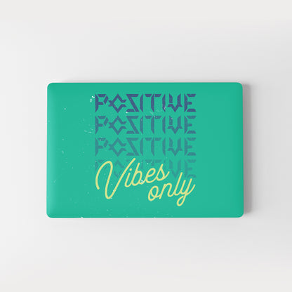 Wrapie Positive Vibes Only Laptop Skin