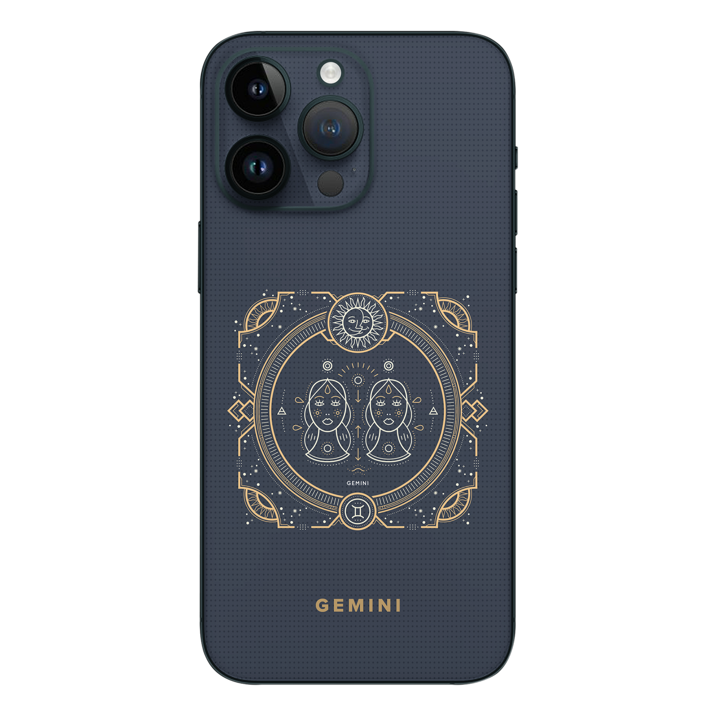 Wrapie Gemini Zodiac Abstract Mobile Skin