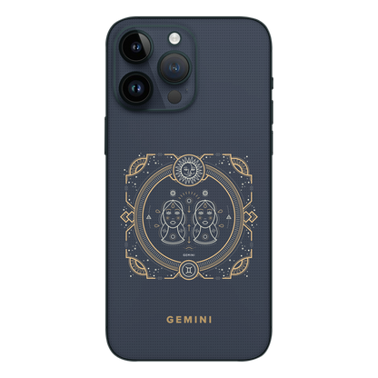 Wrapie Gemini Zodiac Abstract Mobile Skin