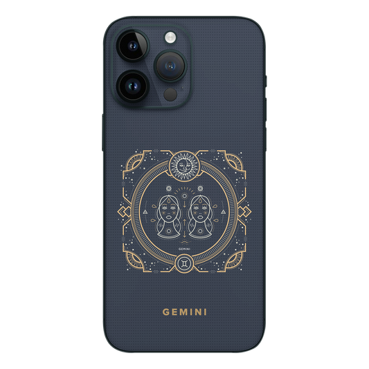 Wrapie Gemini Zodiac Abstract Mobile Skin