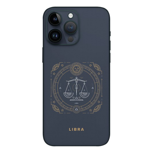 Wrapie Libra Zodiac Abstract Mobile Skin