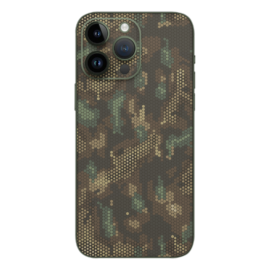 Wrapie Army Cubic Textured Mobile Skin