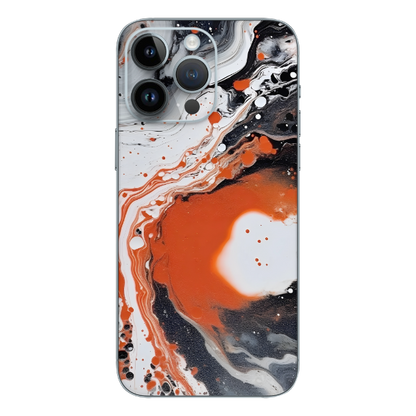 Wrapie Retro Marble Art Mobile Skin