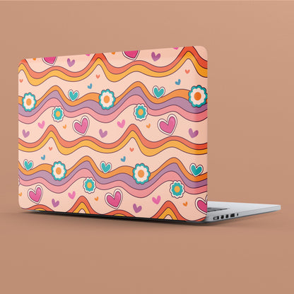 Wrapie Layers Abstract Art Laptop Skin