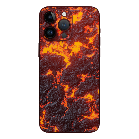 Wrapie Volcanic Lava Mobile Skin