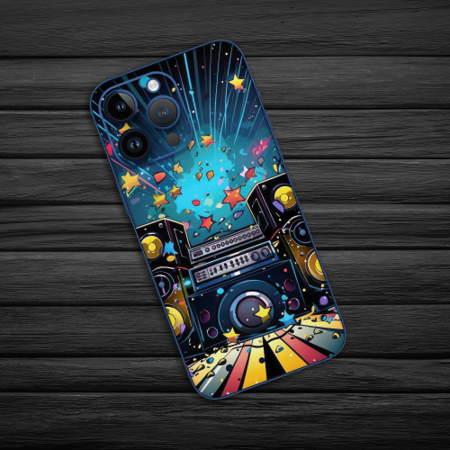 Wrapie Bass Music Mobile Skin