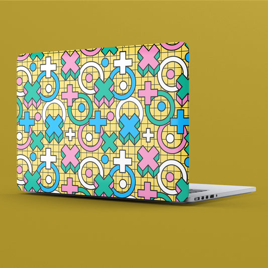 Wrapie Memphis Design Abstract Laptop Skin