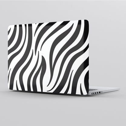 Wrapie Zebra Stripes Printed Art Laptop Skin