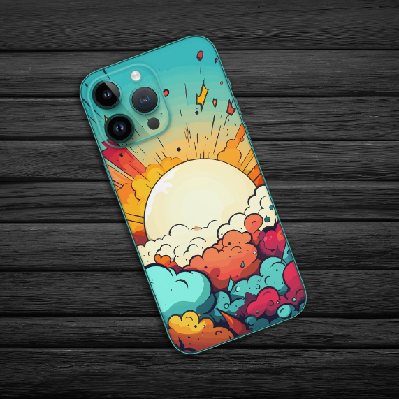 Cartoon Mobile Skin - Wrapie Cartoon Mobile Skin - Wrapie
