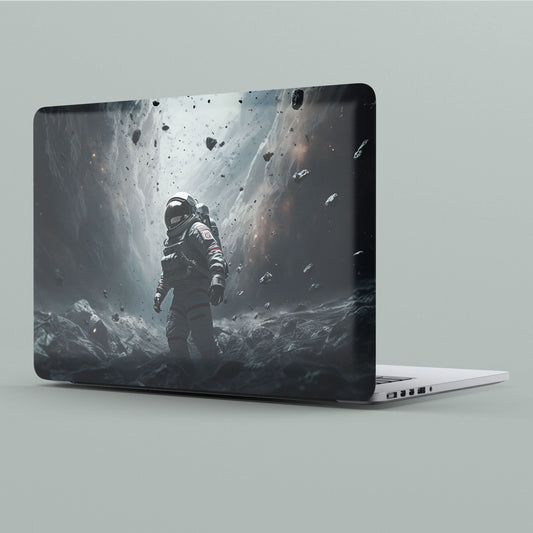 Wrapie Futuristic Astronaut Printed Laptop Skin