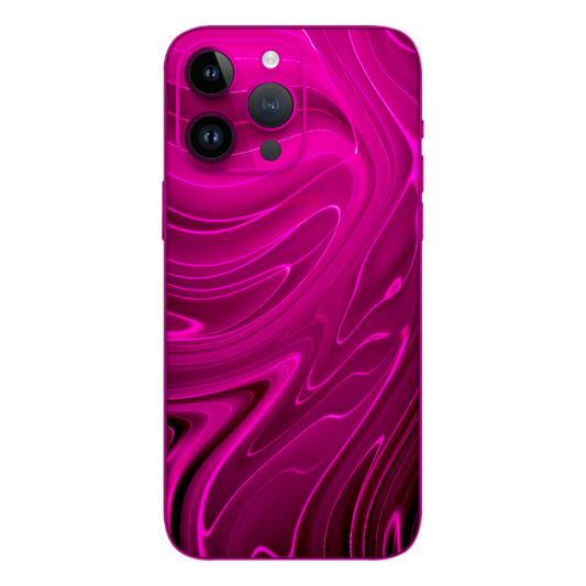 Wrapie Pink Gradient Abstract Mobile Skin