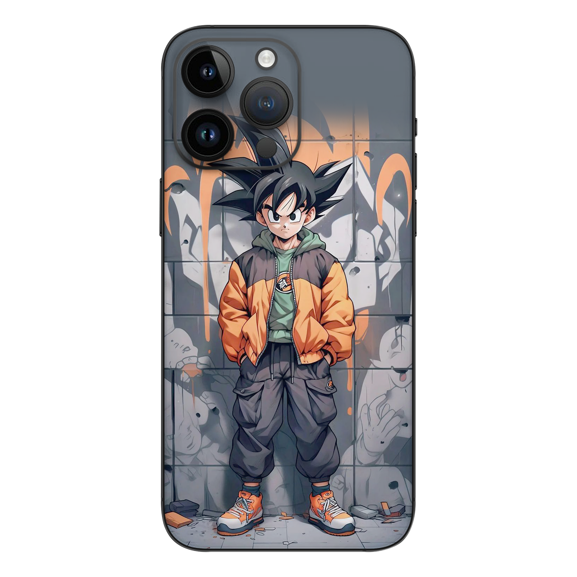 Goku Anime Mobile Skin - Stylish Goku Anime Mobile Skin - Wrapie