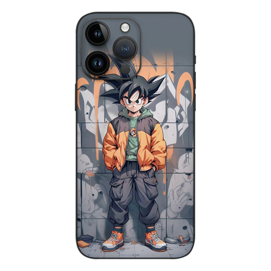 Goku Anime Mobile Skin - Stylish Goku Anime Mobile Skin - Wrapie