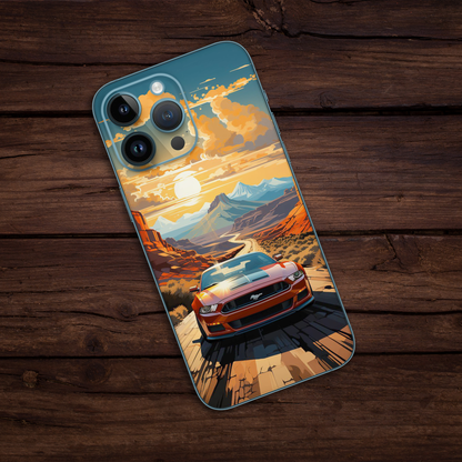 Car Mobile Skin - Mustang Car Mobile Skin - Wrapie