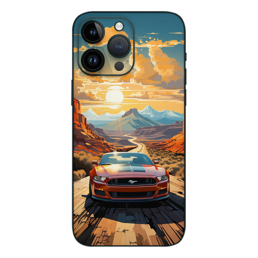 Car Mobile Skin - Mustang Car Mobile Skin - Wrapie