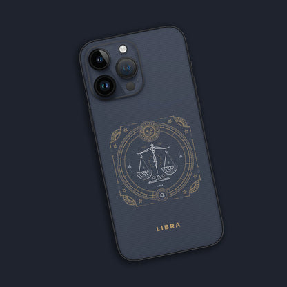 Wrapie Libra Zodiac Abstract Mobile Skin